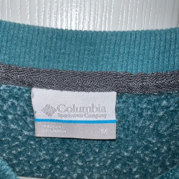 Columbia Men's Blue Crewneck Sweater - Picture 2 of 3